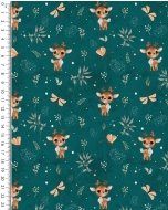 Alpen Fleece Digital Cute Deer 5857