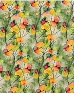 Poplin Digital Flowers 5830