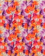 Poplin Digital Flowers 5830