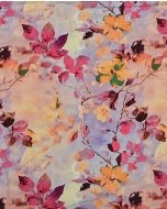 Bamboo Jersey Digital Leaves 5878