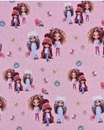 French Terry Digital Girls Doll 5943