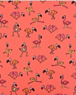 Poplin Flamingo 90018
