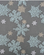 Poplin Snowflakes 90213