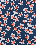Poplin Organic Flowers 90186