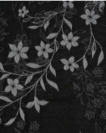 Denim Jacquard Flowers 6222