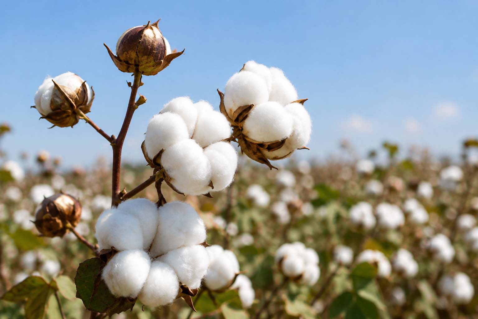 Fibre de coton et tissu en coton